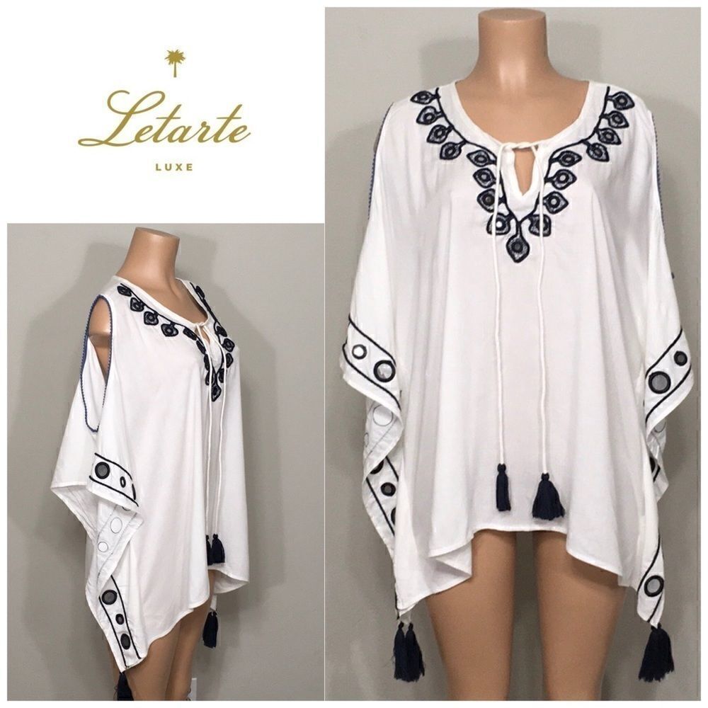 Letarte Luxe swimsuit coverup. NWOT